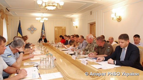 Данилюк провів нараду з поточного стану та планів фінансування органів безпеки і оборони України на 2020 рік