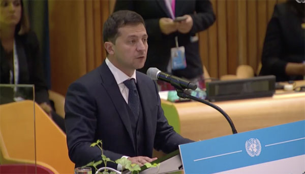 Зеленський в ООН закликав допомогти подолати головну перешкоду сталому розвитку України – війну