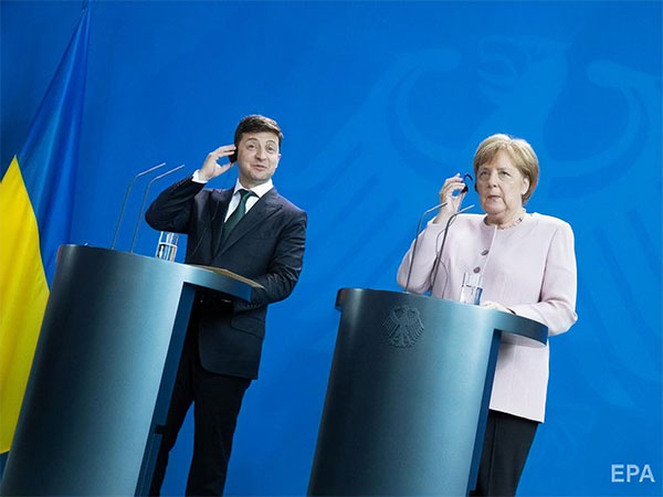 Меркель обговорила з Зеленським саміт “нормандської четвірки” та транзит газу