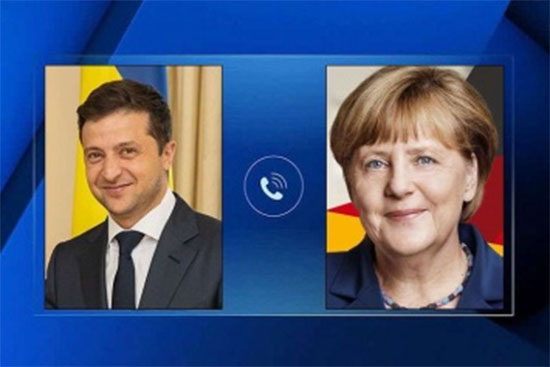 Зеленський і Меркель обговорили підготовку до саміту “Нормандської четвірки”