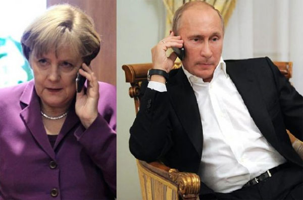 Меркель і Путін обговорили телефоном саміт “нормандської четвірки”