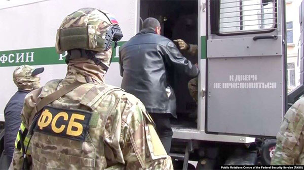 Російські чекісти кажуть, що впіймали українського шпигуна