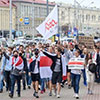 Силовики розганяють студентські протести у Мінську