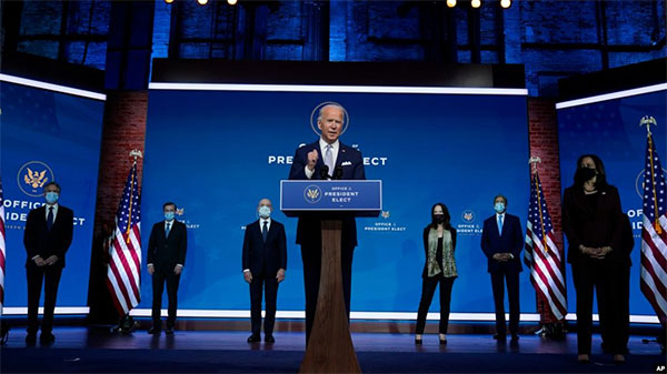 Байден представив кандидатів на ключові посади в сфері дипломатії і безпеки