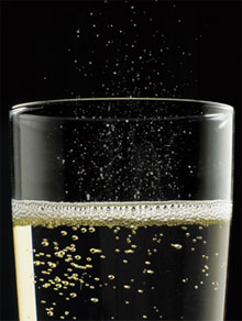 Пахощі шампанського приховані в бульбашках