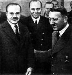Гітлер і Молотов