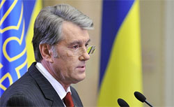 Президент України Віктор Ющенко про епідемію