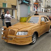 Унікальне авто в Коломиї: від дерев’яних меблів до дерев’яної машини…