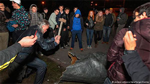 Українці в Харкові позбулися одного із символів радянської епохи - пам’ятника Леніну
