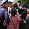 Під час першотравневої демонстрації в Києві затримали кілька людей